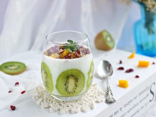 15、水果酸奶杯,成品图