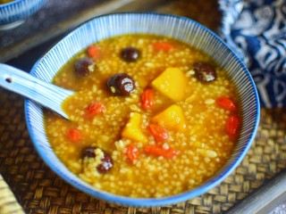 9、红枣南瓜粥,成品图一