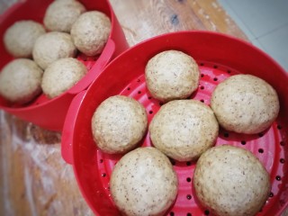 14、红枣馒头,甜甜的枣香味。