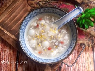 9、快手小食 酒酿圆子,完成