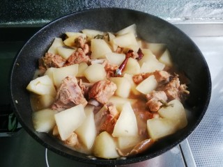 11、萝卜炖排骨,大火收汁