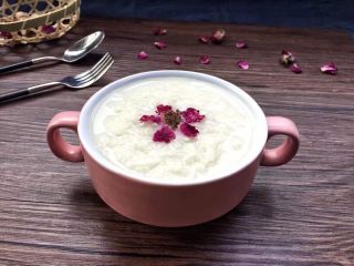 15、解渴消暑豆浆粥,成品