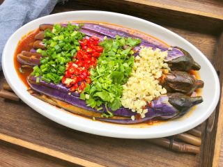 20、花样茄子,拌一拌就可以开吃了