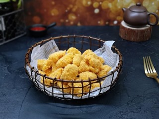 13、简单自制零食 无油版低脂劲爆鸡米花,健康低脂的鸡米花！