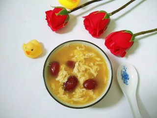9、红枣鸡蛋汤,补血益气。