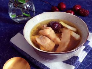 20、沙参玉竹椰子鸡汤(附开椰子方法),成品