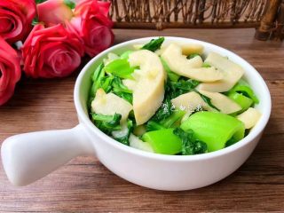 10、芥菜炒笋,成品图二