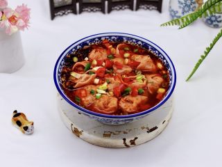 24、超爽的酸汤馄饨,成品一