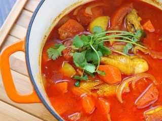 12、红咖喱鸡肉炖杂蔬,完成