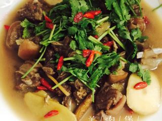 11、#年夜饭#羊肉煲,为家人送上一碗暖胃的羊肉煲