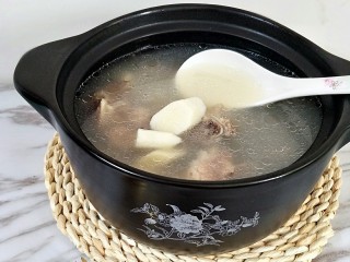 10、山药炖筒骨,成品