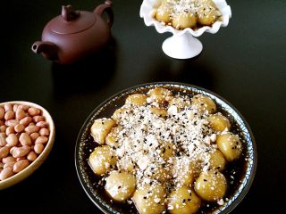 12、 人气小吃糖不甩,成品图