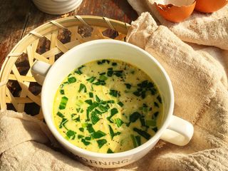 12、宝宝辅食：10M➕：青菜虾皮鸡蛋羹,成品图