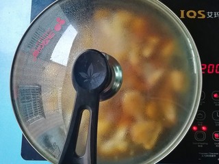 12、暖色系-冬日暖胃栗豆鸡翅,加盖煮至收汁即可