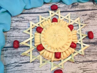 18、枣花馍,成品图。