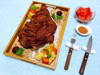 19、烤羊腿,羊腿这样吃真是好吃到没朋友噢