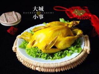 18、盐焗鸡,成品一