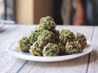 17、韭菜小圆子,成品图