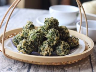 19、韭菜小圆子,成品图