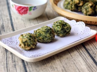 22、韭菜小圆子,成品图