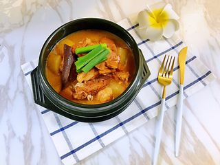 18、冬季暖身——萝卜焖羊腩,装碗