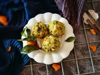 15、萝卜木耳玉米团子,减脂 健康