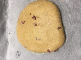 7、全麦司康~超简单无油低脂版,擀成圆饼状