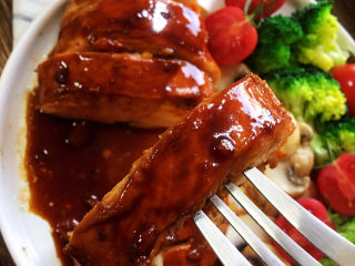 18、照烧鸡胸肉,诱人吧?