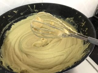 13、绿豆糕～蔓越莓版,大概半小时后，越来越稠，成功在即了????