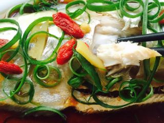 14、粤式清蒸鳓鱼,鲜美无比