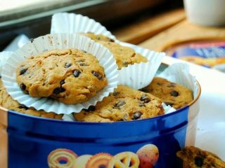 11、红糖巧克力曲奇,成品。