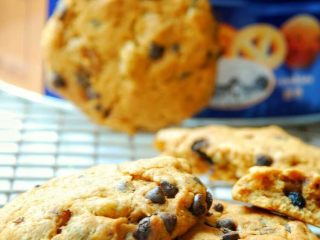 13、红糖巧克力曲奇,成品。