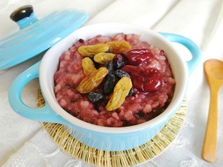 10、红枣黑米粥,准备开吃啦！