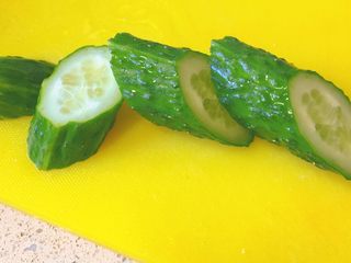 7、暖心汤系列★椰汁青口汤,黄瓜切大斜段先
