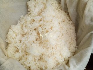 5、自制酒酿（酸奶机版）,蒸好的糯米，彻底晾凉；