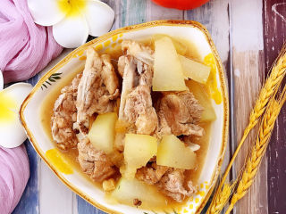 19、排骨焖冬瓜,成品图