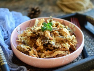 13、干炸鲜蘑,成品图