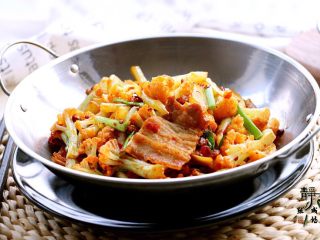 12、干锅菜花,百吃不厌。