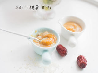 13、辅食6M+&8M+ 山药红枣米糊,完成