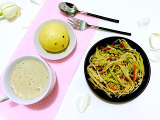 10、豆浆超级好喝的配方，根本停不下来,搭配出一份完美的营养早餐。