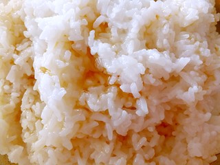 10、八宝饭,加入一点香油翻拌均匀