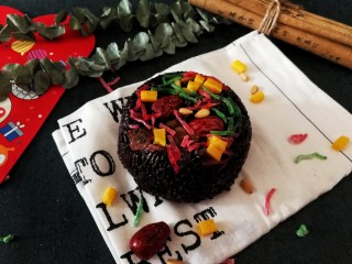 20、八宝饭,黑白配，年夜饭必须一起上桌????