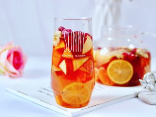 16、水果花茶,成品一