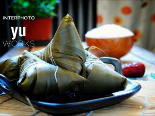 10、大红枣粽子,成品。