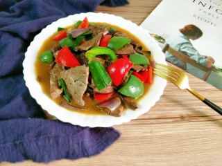 18、嫩炒猪肝,成品图