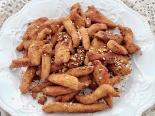 15、孜然鸡胸肉,减肥期间也可以吃哦~