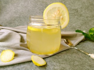 12、柠檬蜂蜜茶,成品：非常好喝～