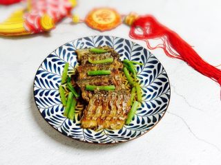 19、#年年有余#红烧带鱼,成品图一