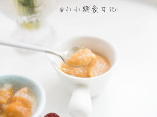 12、辅食6M+&8M+ 山药红枣米糊,完成