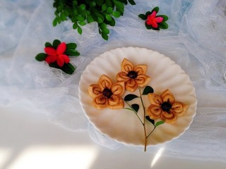 30、吃掉一朵花+黑麦粉--枣花馒头,成品图